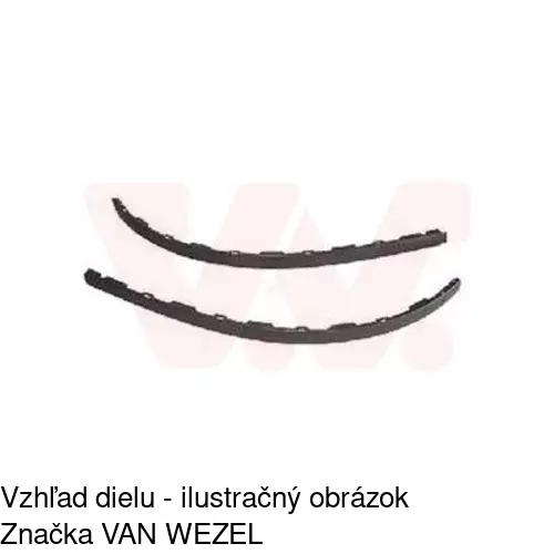 Spojler predného nárazníka 5710250R /POLCAR/ - obr. 3