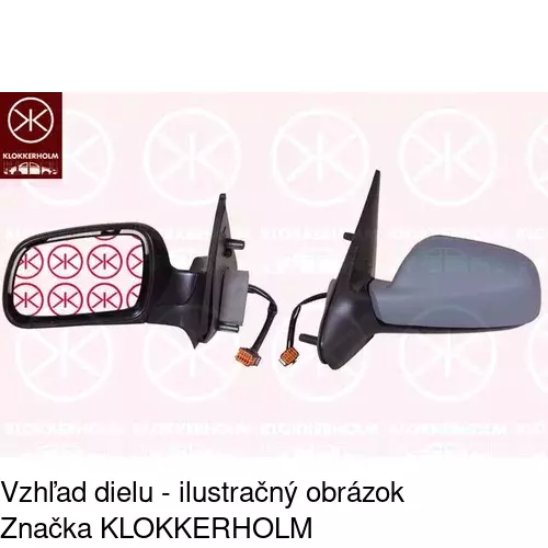 Vonkajšie zrkadlo 5710515M /POLCAR/ - obr. 5