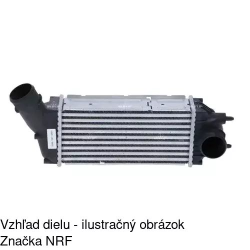 Chladiče vzduchu (Intercoolery) 5710J8-2 /POLCAR/ - obr. 1