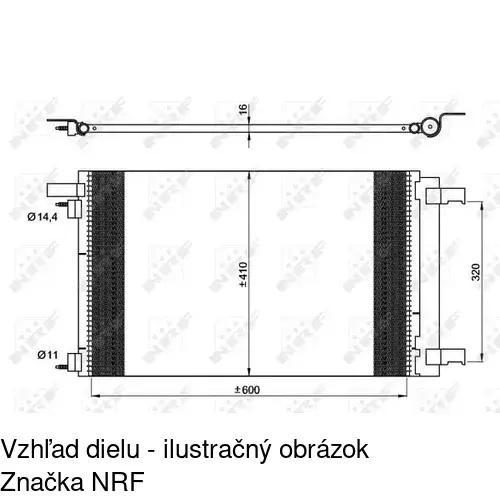 Chladiče klimatizácie POLCAR 5712K81X