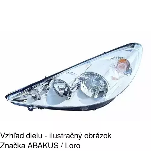 Hlavný reflektor 5720090E /POLCAR/ - obr. 4