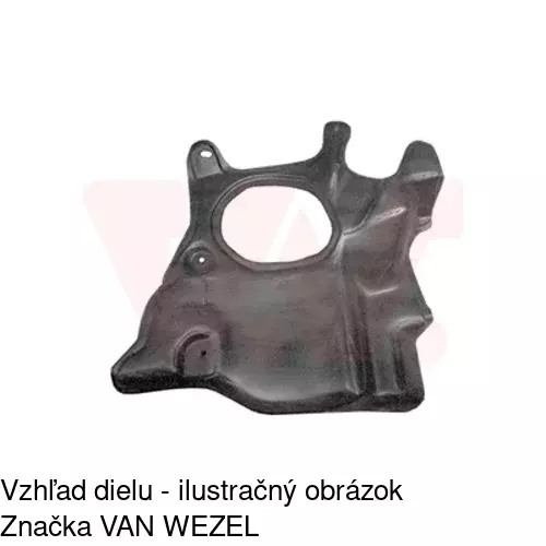 Kryt motora 572334-7 /POLCAR/ - obr. 1