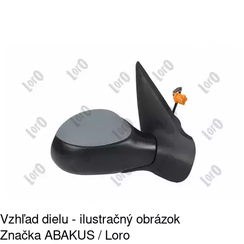 Vonkajšie zrkadlo 5723529M /POLCAR/ - obr. 4