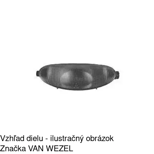 Hmlové svetlo - zadné 572397-V /POLCAR/ - obr. 5