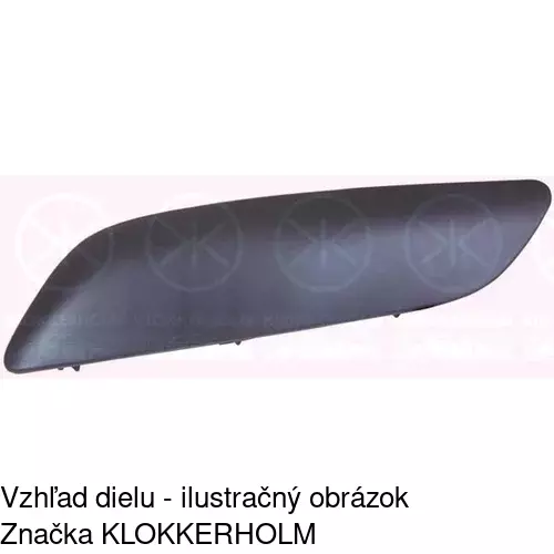 Lišta nárazníka POLCAR 572407-7
