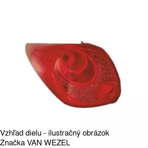 Zadné svetlo 5724871T /POLCAR/ - obr. 1