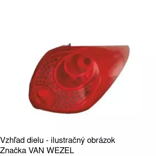 Zadné svetlo 5724881T /POLCAR/ - obr. 1