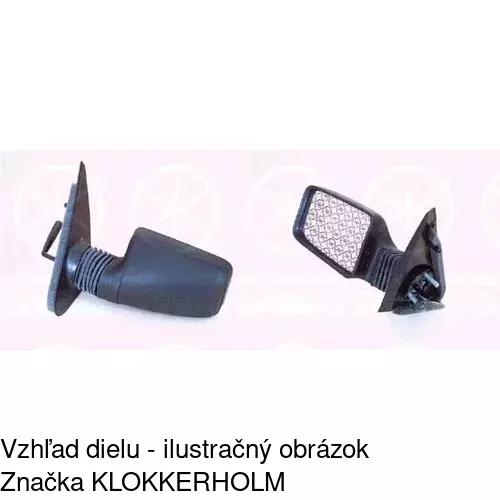 Vonkajšie zrkadlo 5745512E /POLCAR/ - obr. 4