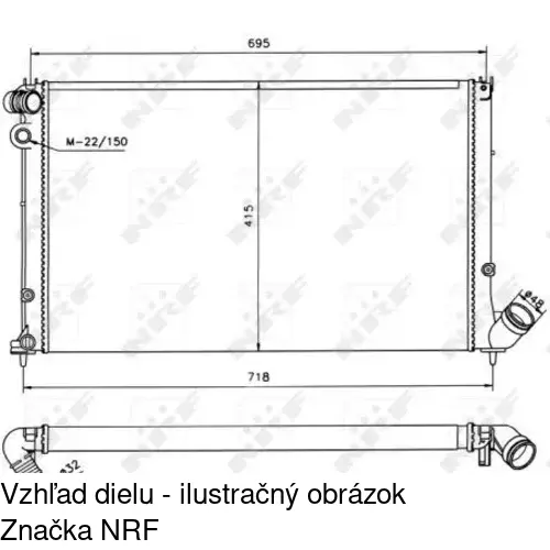 Chladiče vody POLCAR 574608-3