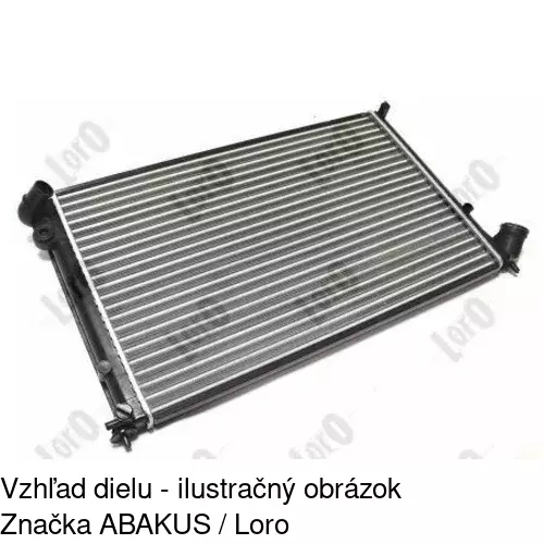 Chladiče vody 574608B2 /POLCAR/ - obr. 1