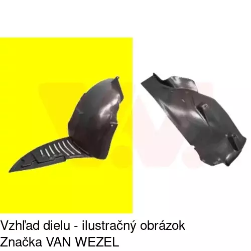 Podblatník (plast) 5748FL1Q /POLCAR/ - obr. 1