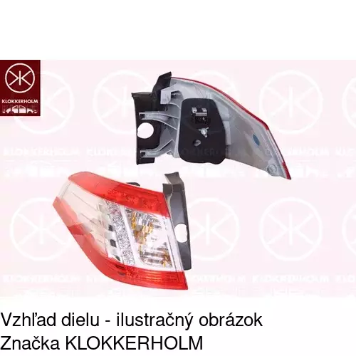 Zadné svetlo POLCAR 5756872V