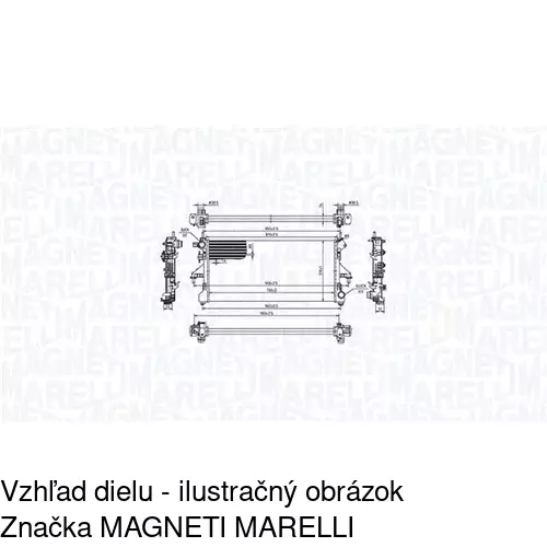 Chladiče vody POLCAR 577008-8