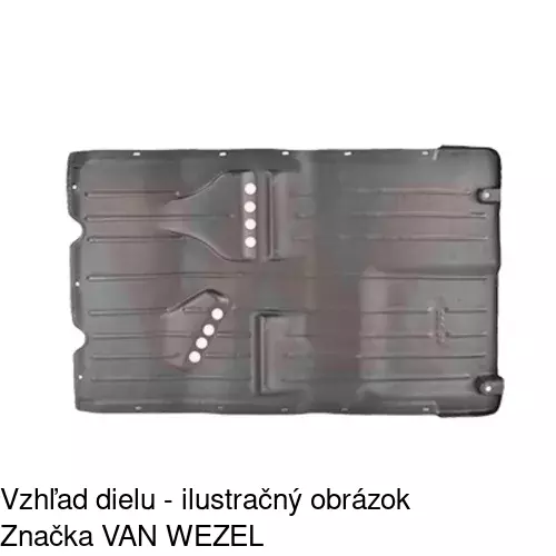 Kryt motora 577034-5 /POLCAR/ - obr. 2