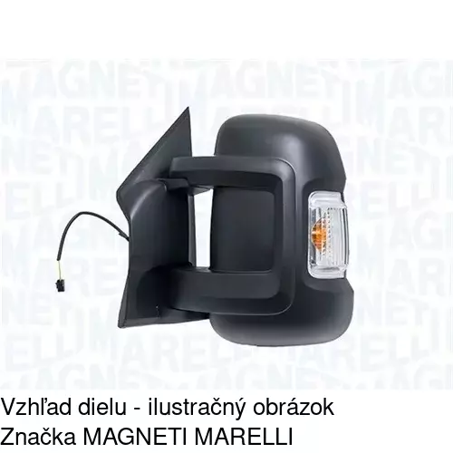 Vonkajšie zrkadlo 5770511E /POLCAR/ - obr. 2