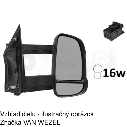 Vonkajšie zrkadlo 57705211M /POLCAR/ - obr. 5