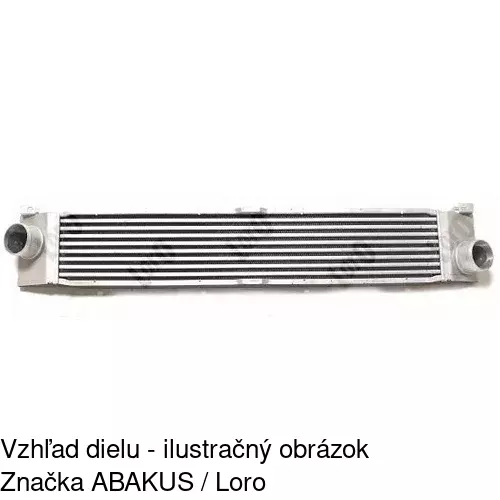 Chladiče vzduchu (Intercoolery) 5770J81X /POLCAR/ - obr. 3
