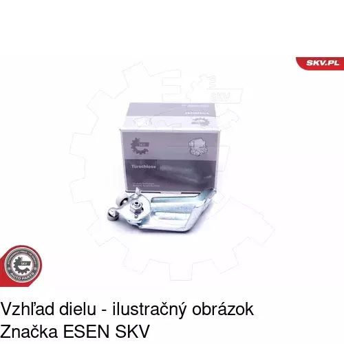 Vozík - kolieska pant posuvných dverí 5770Z-70A /POLCAR/ - obr. 3