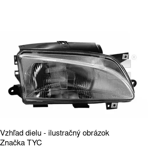 Hlavný reflektor POLCAR 5790100E