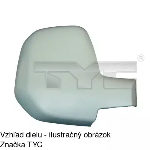 Vonkajšie zrkadlo 5792514M /POLCAR/ - obr. 1