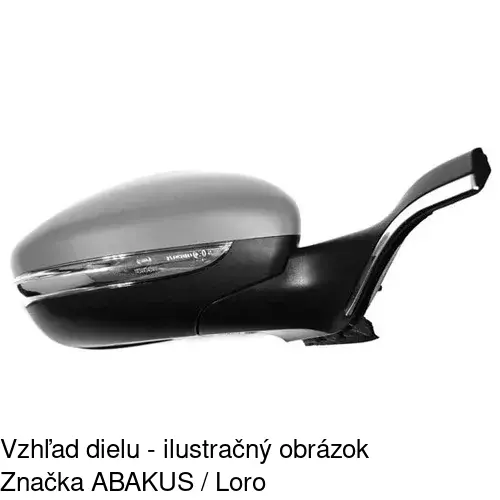 Vonkajšie zrkadlo 57B1523M /POLCAR/ - obr. 2