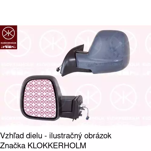 Vonkajšie zrkadlo 57U1523M /POLCAR/ - obr. 1