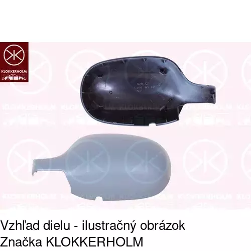 Rám vonkajšieho zrkadla 600154PM /POLCAR/ - obr. 1