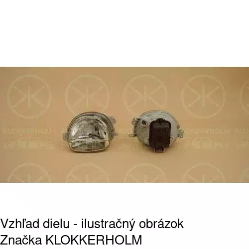 Hlavný reflektor 6004101E /POLCAR/ - obr. 3