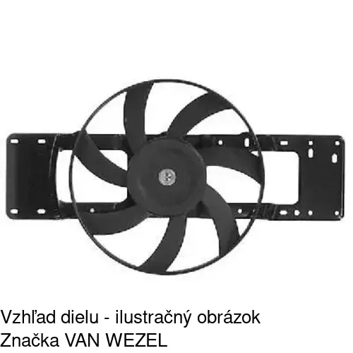 Ventilátory chladičov 600623W4 /POLCAR/ - obr. 3