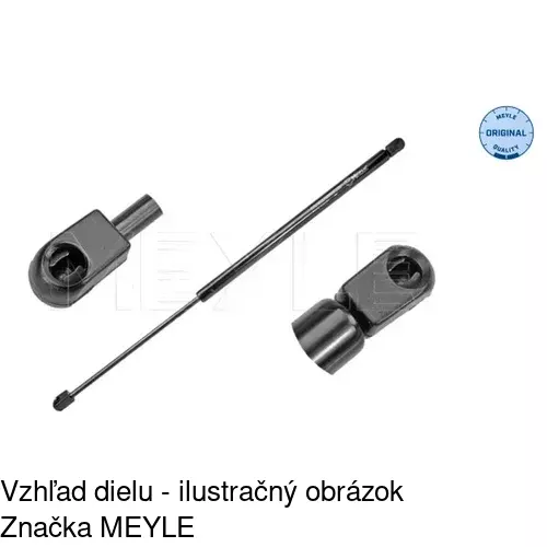 Plynová pružina 6007AB6D /POLCAR/ - obr. 4