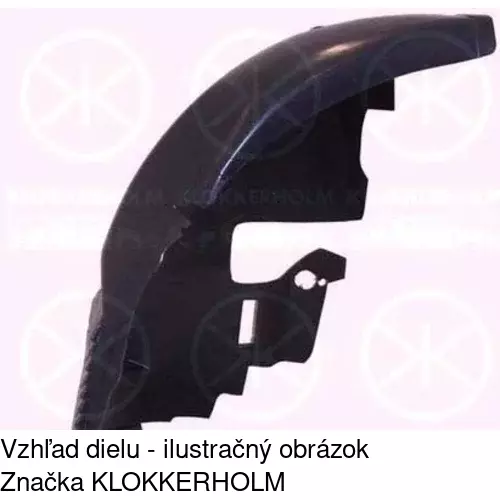 Podblatník (plast) POLCAR 6007FP31T