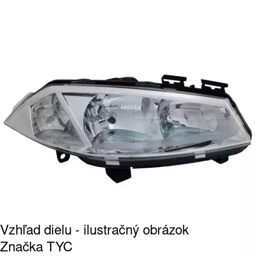 Hlavný reflektor POLCAR 601210-E