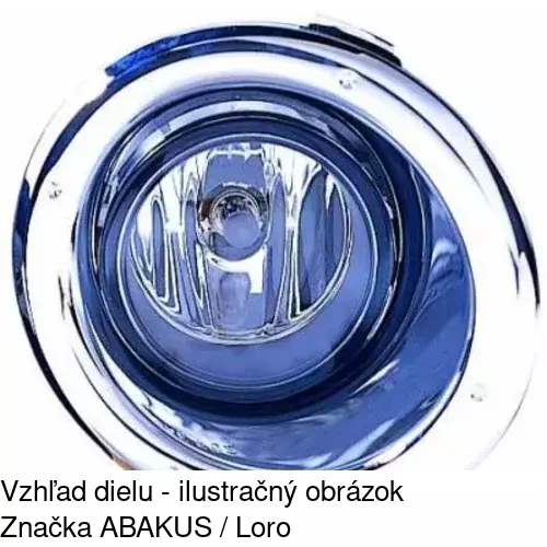 Hmlové svetlo - predné 6012293E /POLCAR/ - obr. 4