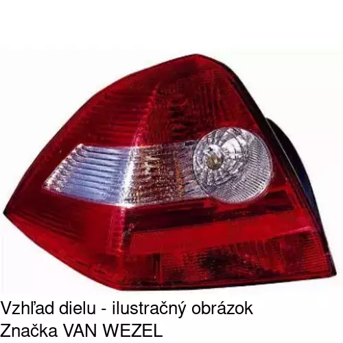 Zadné svetlo 6012873 /POLCAR/ - obr. 2
