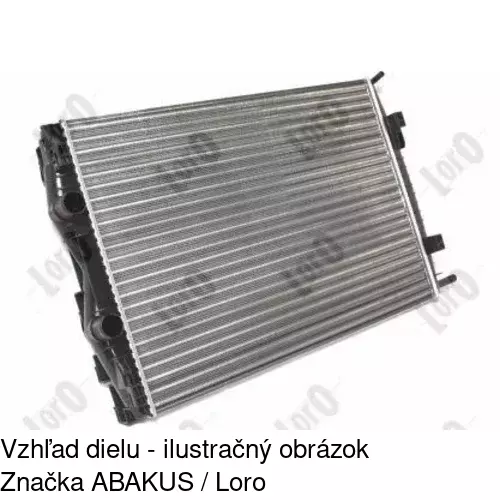 Chladiče vody 601308A1 /POLCAR/ - obr. 2
