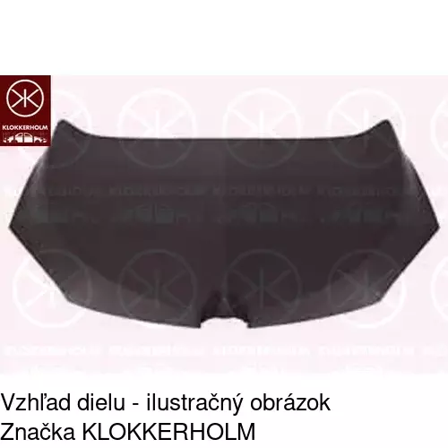 Kapota - poškodená POLCAR 601403UA