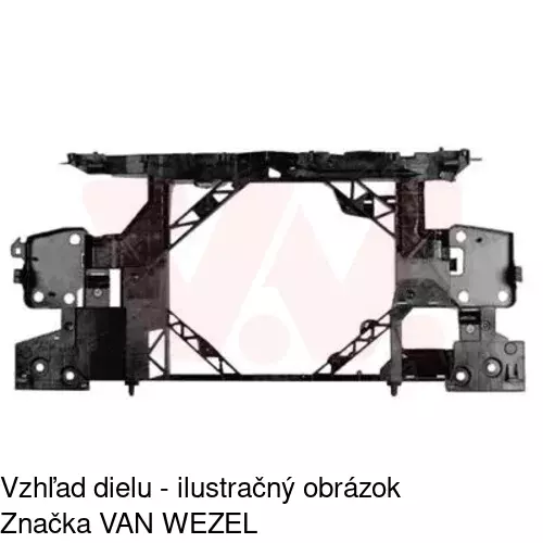 Predné čelo 601404QT /POLCAR/ - obr. 1