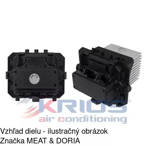 Ovládače klimatizácie 6014KST-1 /POLCAR/ - obr. 3