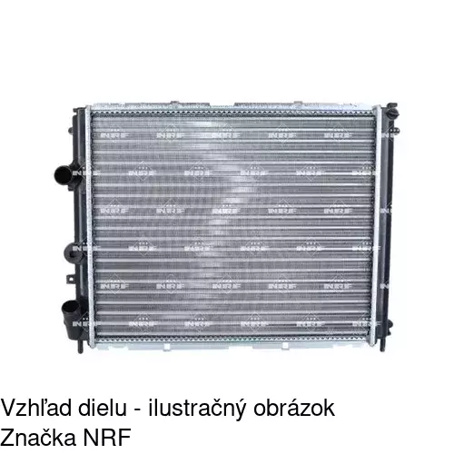 Chladiče vody 601508A1 /POLCAR/ - obr. 1