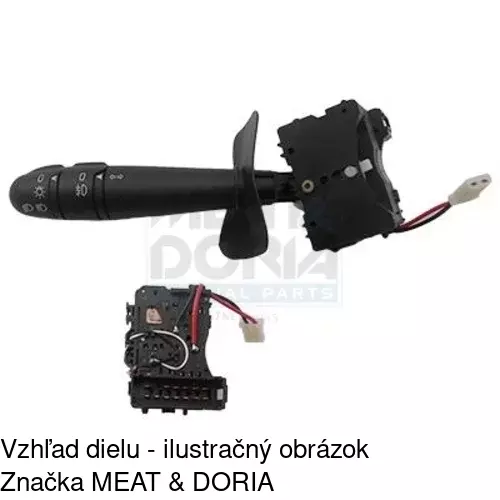 Združený prepínač POLCAR 6015PZS5