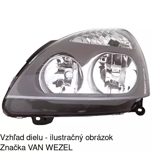 Hlavný reflektor 6016096E /POLCAR/ - obr. 4
