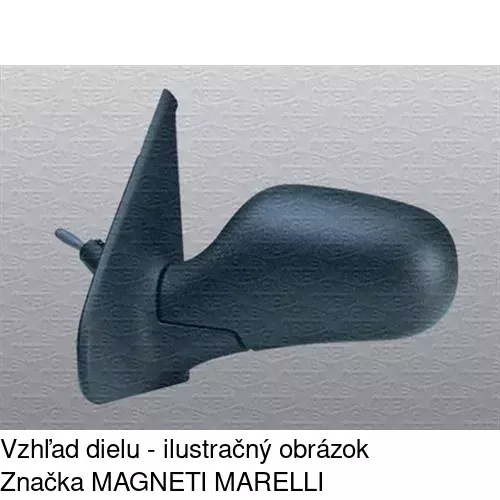 Vonkajšie zrkadlo 6016522E /POLCAR/ - obr. 1