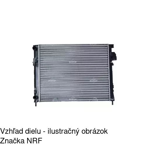 Chladiče vody 602608A1 /POLCAR/ - obr. 1