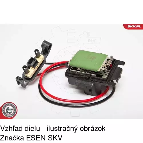 Ovládače klimatizácie 6026KST1X /POLCAR/ - obr. 3