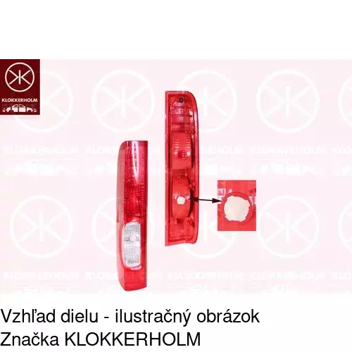 Zadné svetlo 6027880E /POLCAR/ - obr. 4