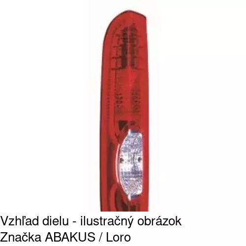 Zadné svetlo 6027880E /POLCAR/ - obr. 5