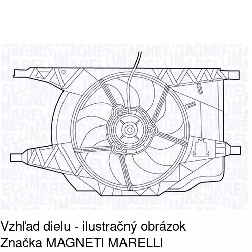 Ventilátory chladičov 603723W2 /POLCAR/ - obr. 1