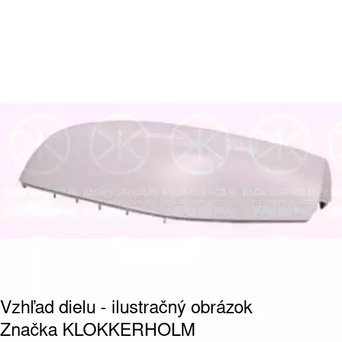 Rám vonkajšieho zrkadla 603755PM /POLCAR/ - obr. 5
