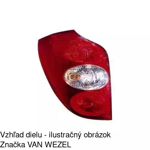 Zadné svetlo 6037873E /POLCAR/ - obr. 3