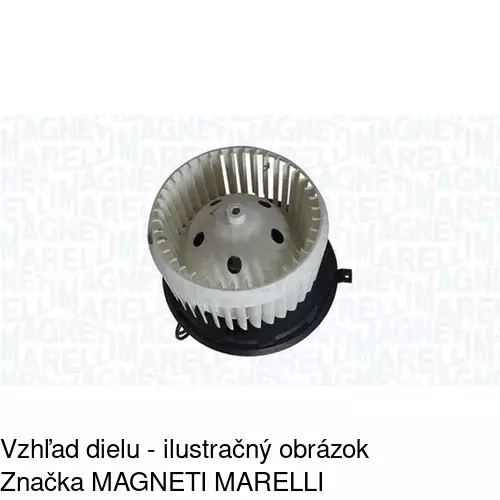 Ventilátory kúrenia 6037NU-2 /POLCAR/ - obr. 2